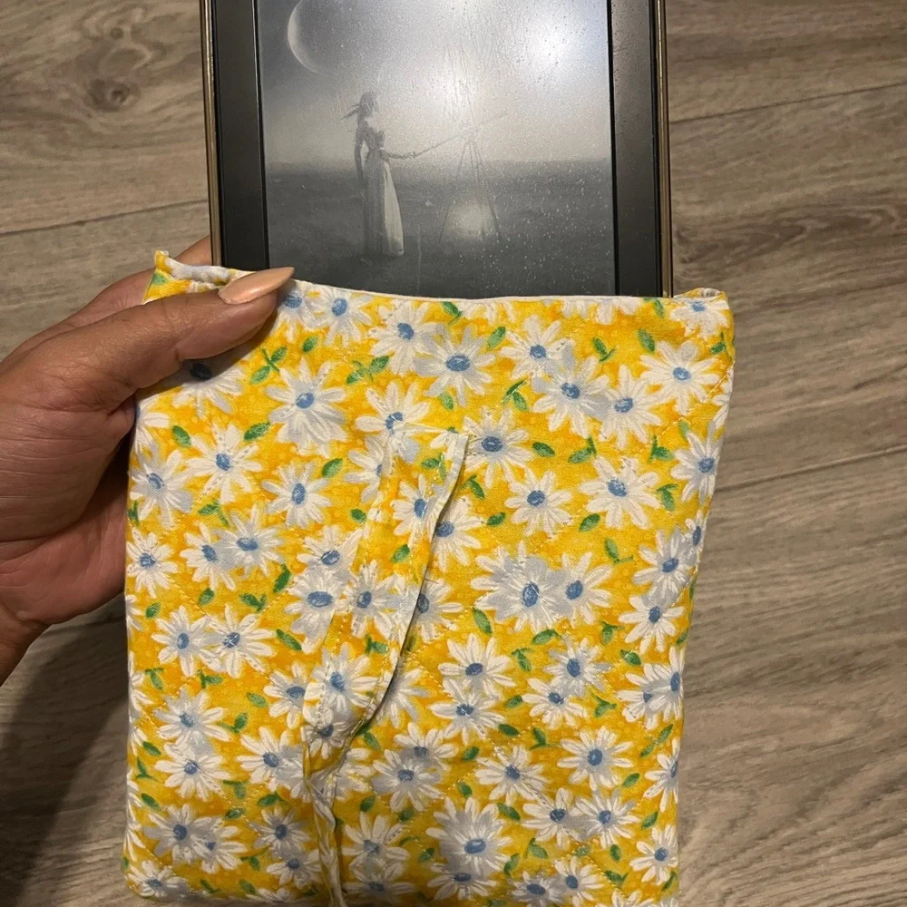 Handsewn Quilted Kindle Sleeve